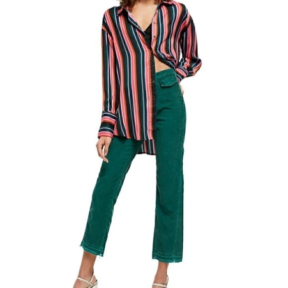 NEW $108 Free People Aces High Straight Cord 28 - Picture 2 of 16